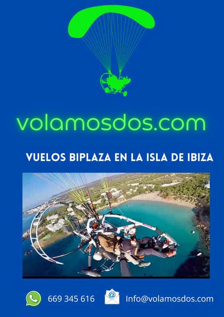 Ibiza: 25min Motorized Paragliding Flight - Sta Gertrudis meeting point: the simple part you should nail