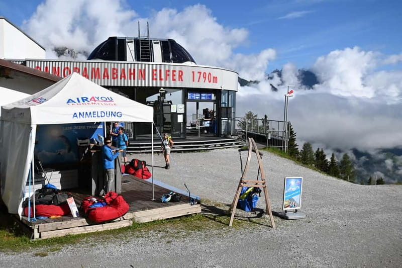 Innsbruck: Paragliding Adventure - Getting There: Meet at the Elfer Mountain Station in Neustift