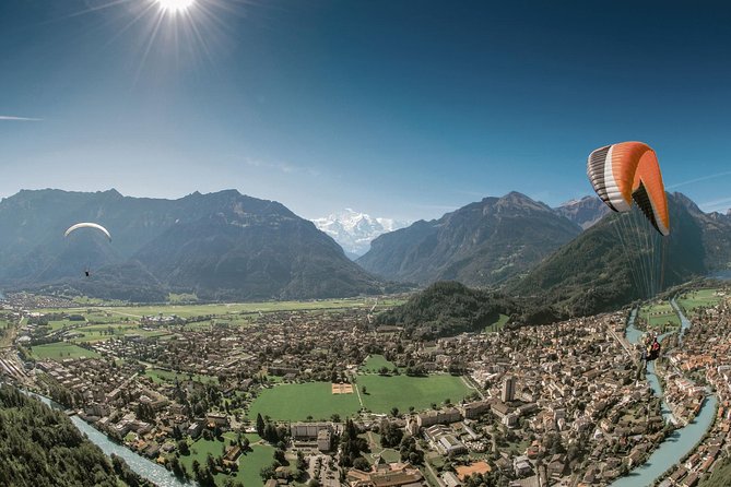 Interlaken and Paragliding Day Trip from Geneva - Tandem paragliding into the Swiss Alps: the real highlight