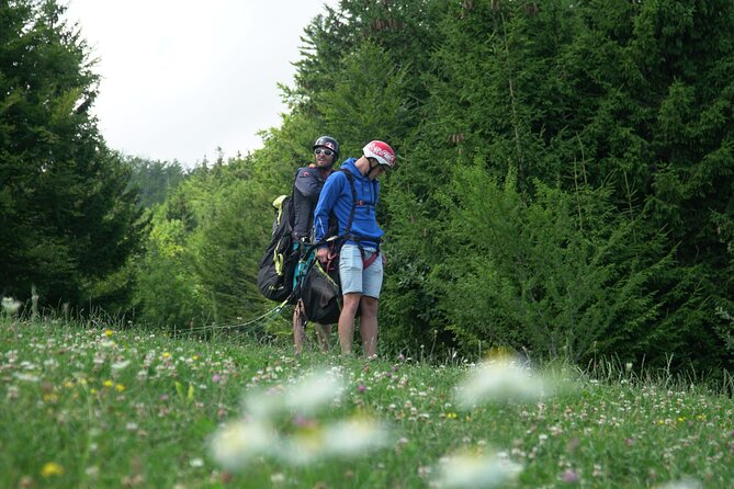 Lake Bled Tandem Paragliding - The flight route: Bled Island, Blejski Grad, and Ojstrica