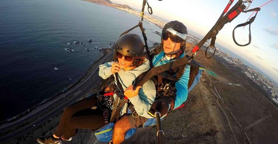 Las Palmas: Paragliding Tandem Flight with Instructor - First Look: What Makes Tandem Paragliding Here Feel Worth It