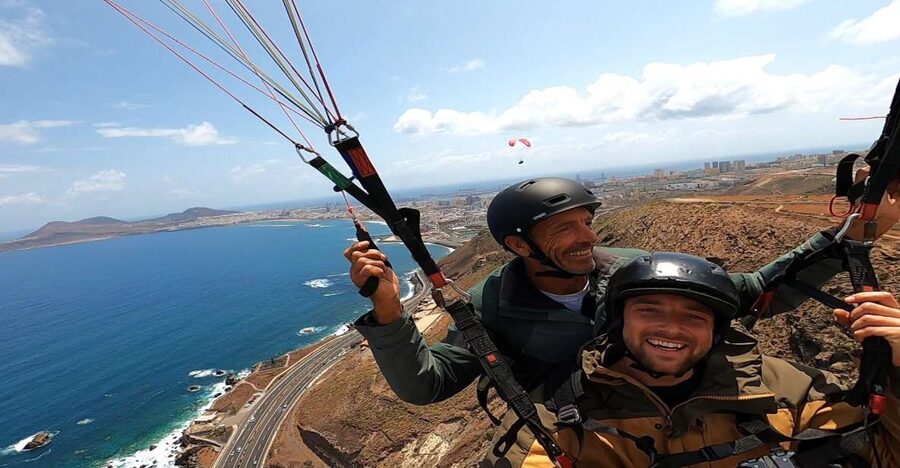 Las Palmas: tandem paragliding flights for everyone - Weather reality check: what happens if conditions change