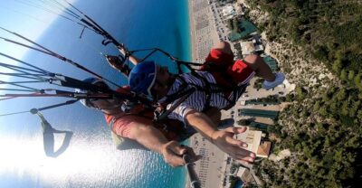 Lefkada paragliding tandem flighs/ Kathisma beach - Where you meet on the beach (and why it matters)