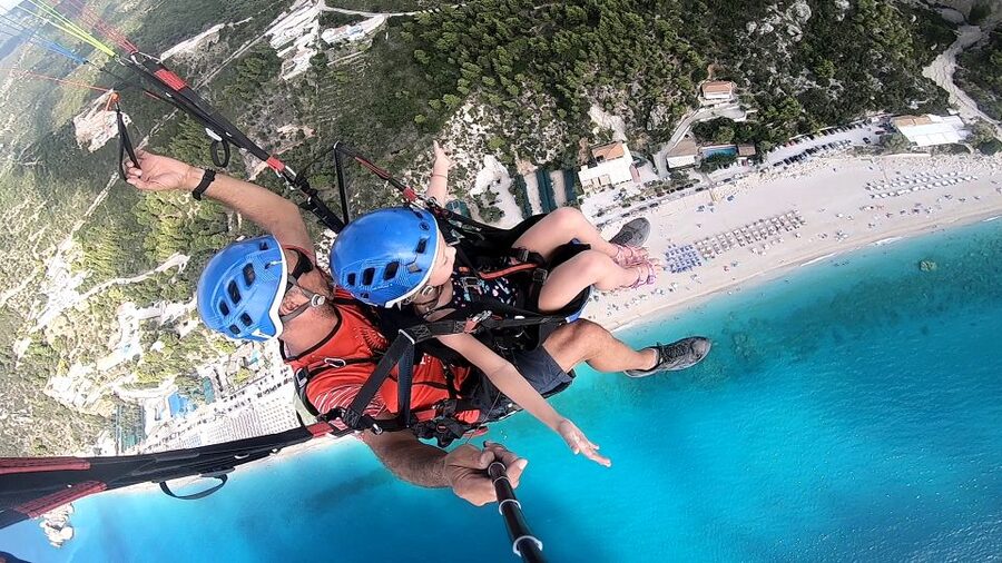 Lefkada paragliding tandem flighs/ Kathisma beach - Price and value: is $147 per person reasonable?