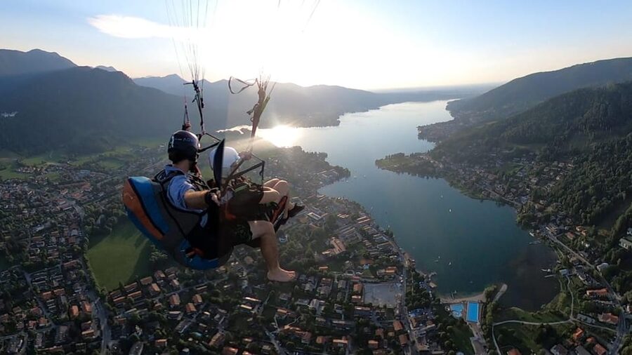 Lenggries: Tandem Paragliding Flight - Landing Near the Cable Car: The Smooth Finish and Your Flight Media