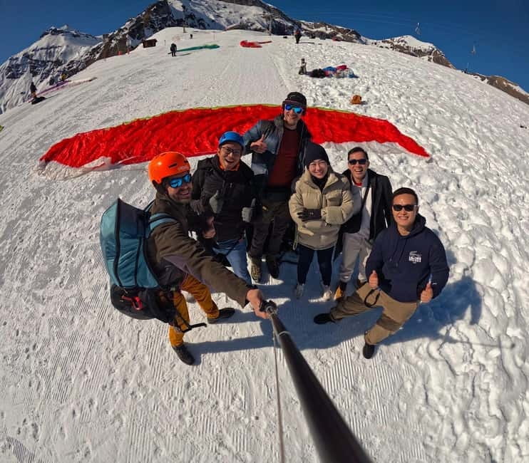 Lucerne: Paragliding Tandem Flights - The cable car lift and Canton Nidwalden views before you launch