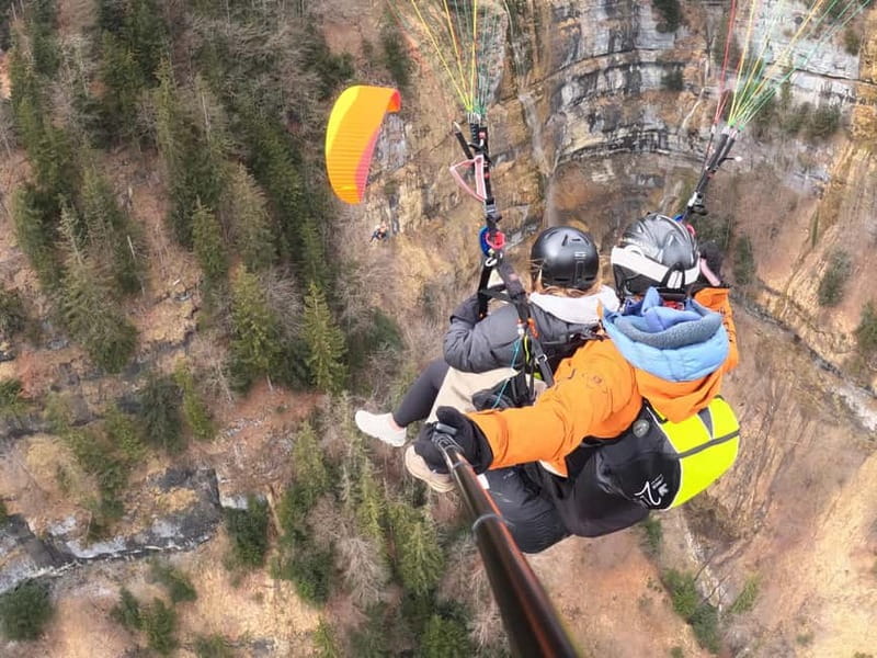 Lucerne: Paragliding Tandem Flights - Takeoff and those first moments in the air