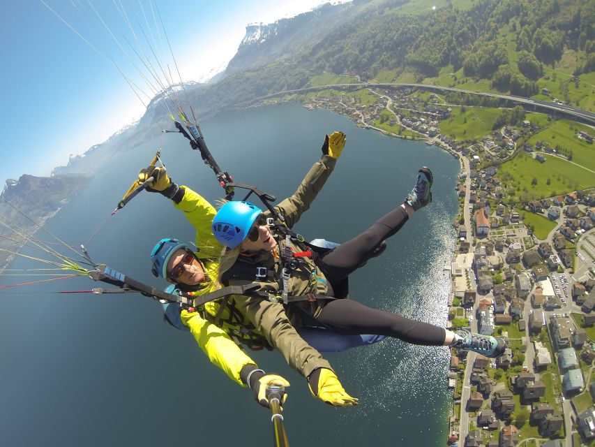 Lucerne: Tandem-Paragliding Flight - The Pre-Flight Safety Briefing That Makes the Jump Feel Manageable