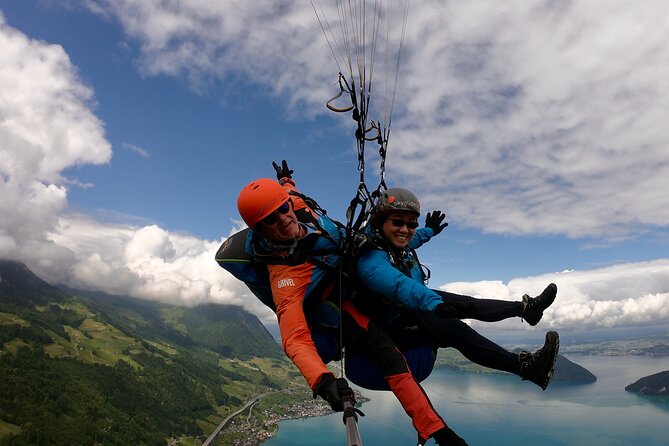 Luzern / Lucerne Professional Paragliding Tandem Flights - Where the costs land: price, optional photos, and the ascent fee