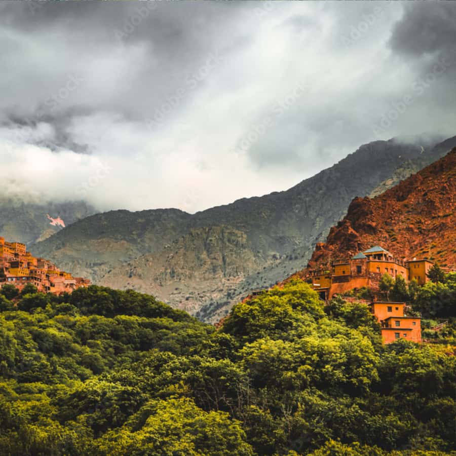 Marrakech: Paragliding, Camel Ride & Berber Villages Trip - Berber villages, Ait Mizan waterfall time, and the Imlil fruit orchards