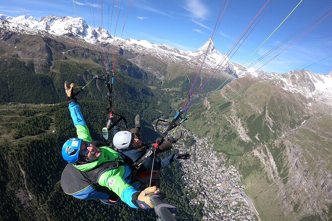 Matterhorn Paragliding flight in Zermatt (20-25min) - Price and value: $399.42, plus the lift ticket reality