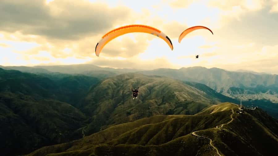 Mendoza: Paragliding Tandem Flight with Instructor - The tandem flight itself: what the sky feels like