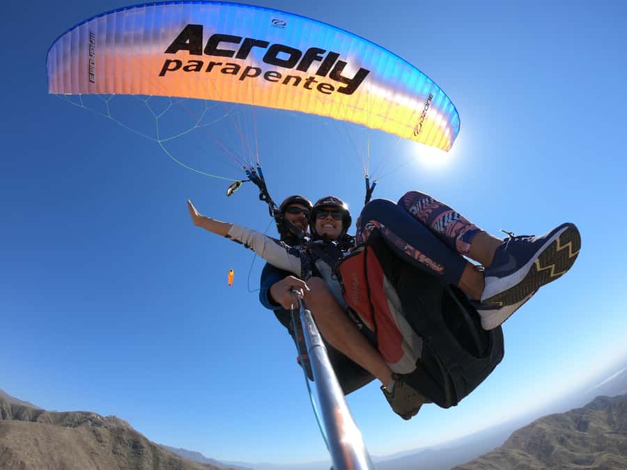 Mendoza: Paragliding Tandem Flight with Instructor - HD photos and video: your downloadable memory vault