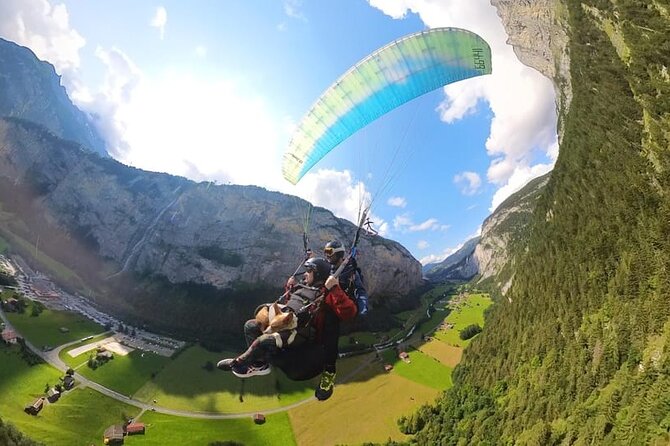 Mürren Lauterbrunnen: Paragliding Panorama Tandem Flights - Getting to Birg: cable car lift, quick hike, then you’re flying
