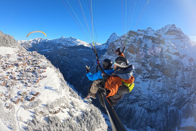Mürren Lauterbrunnen: Paragliding Panorama Tandem Flights - Where the meeting point puts you—and what “round trip” means here