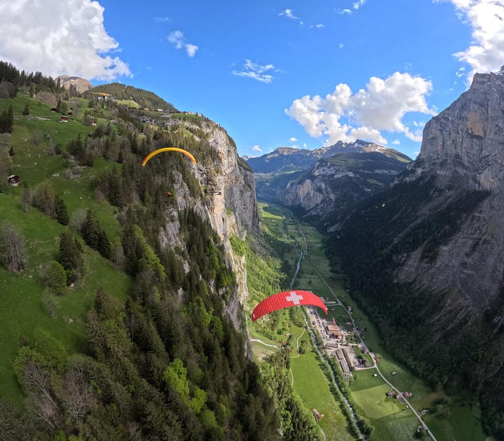 Mürren: Paragliding over Lauterbrunnen Cliffs and Waterfalls - Mürren Launch: Finding Airtime and Walking to Takeoff