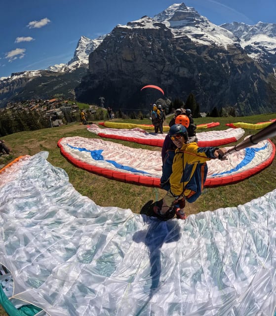 Mürren: Paragliding over Lauterbrunnen Cliffs and Waterfalls - Briefing to Takeoff: What You Do in the Sky-Run