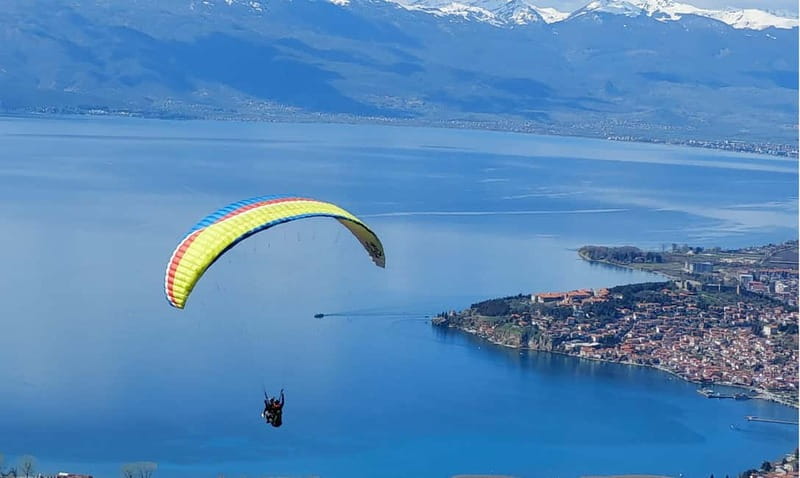 Ohrid: Paragliding Experience with Pick-up - Ending Smoothly: Photos, Video, and the Return to Solid Ground