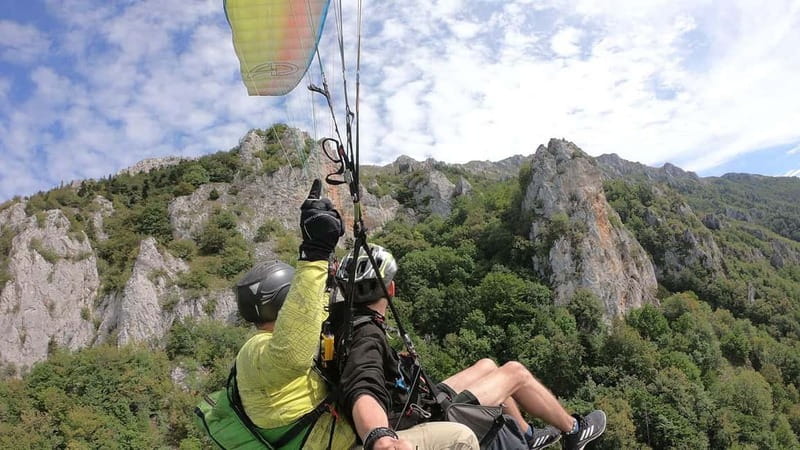 Ohrid: Paragliding Experience with Pick-up - The Free Stand-Up Paddleboarding on Lake Ohrid