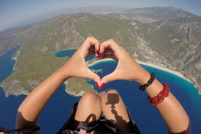 Oludeniz Paragliding Fethiye Turkey, Additional Features - Butterfly Valley and Fethiye glimpses from above