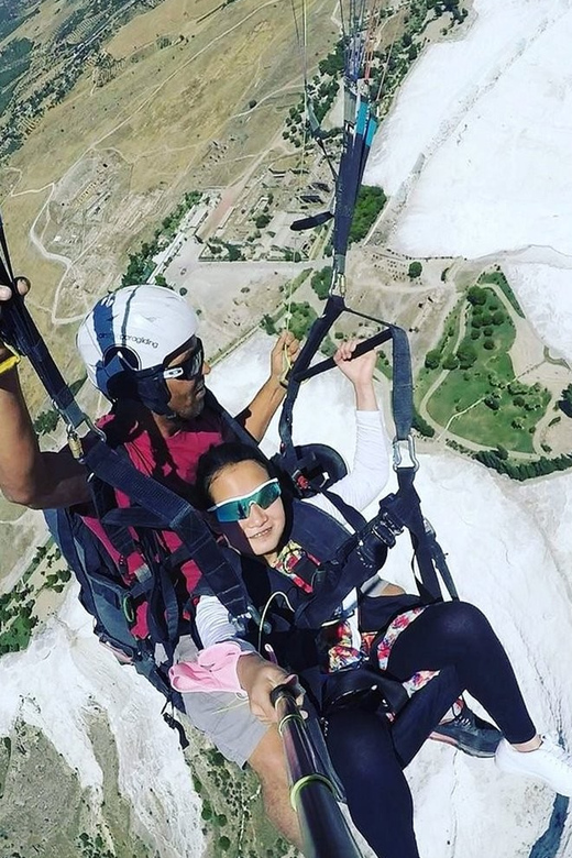 Pamukkale: Tandem Paragliding with Ancient Hierapolis Views - Where you fly: White Mountain, Cotton Castle, and Hierapolis views
