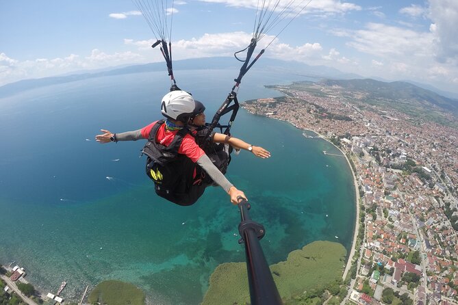 Paragliding Above Lake Ohrid in North Macedonia - Key highlights at a glance