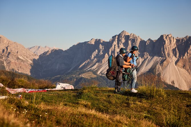 Paragliding adventure Plose/Brixen Dolomites for nature lovers - In the Air for About an Hour: Forests, Pastures, and Peak Views