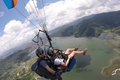 Paragliding at Pokhara - Getting to Kaski Kot: The 40-Minute Drive + Briefing