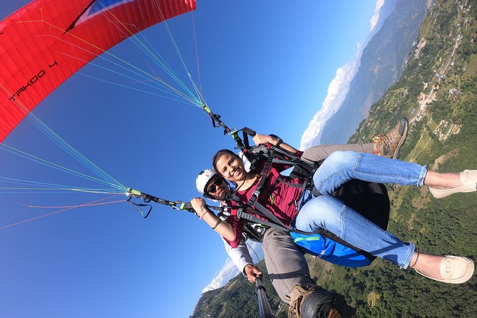 Paragliding at Pokhara - GoPro Photos and the Lakeside Finish at Mountain Overview