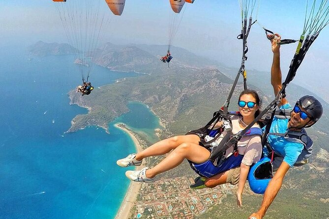 Paragliding(Babadag 1970 m)Fethiye - Launch moment at Babadag: how the run and lift feel