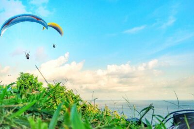 Paragliding Bali Nusa Dua cliff with Free Photo/Videos - Where you fly: Bali’s beaches and the southern cliff coastline