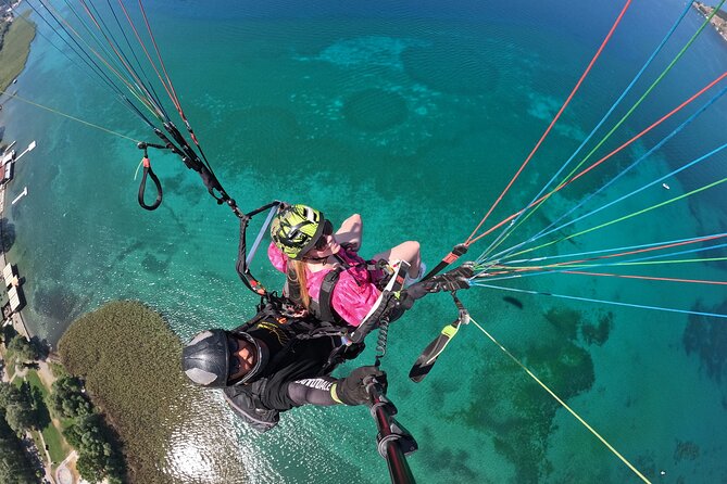 Paragliding First Class Above Ohrid - 1300m vs 1700m ASL: how the altitude options change the experience