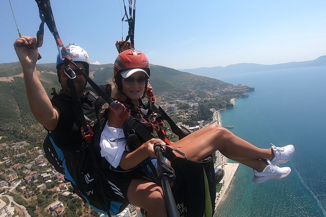 Paragliding Fly Tandem Vlora - Your tandem paragliding plan in Vlora (about 50 minutes)