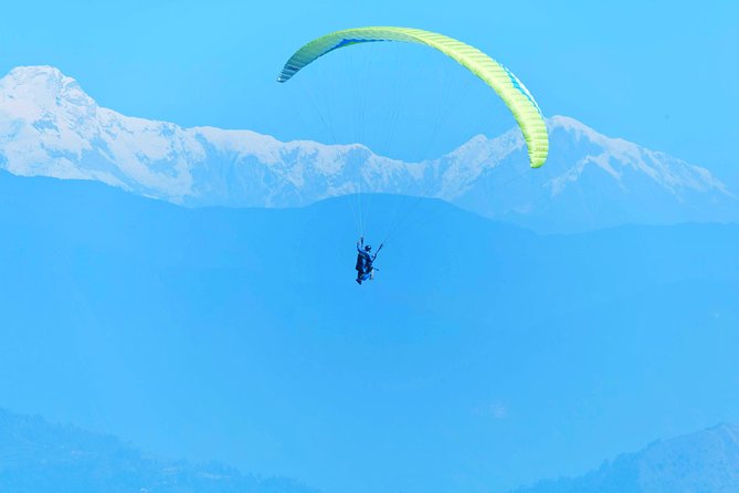 Paragliding from Pokhara - The Route in Your Head: From Green Hills to Fewa Lake, Then the Big Peaks