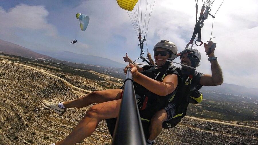 Paragliding in Chania - Paratriking Over Chania: what you’re really signing up for