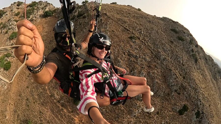 Paragliding in Chania - Weather changes are part of the product, not a failure