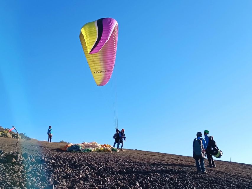 Paragliding in Puerto de la Cruz: start from 2200m high - Pilots, safety, and the small group size that makes a difference