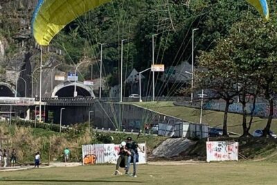 Paragliding in Rio de Janeiro - Landing at São Conrado Beach: the payoff and the reality check