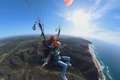 Paragliding Once in a Life Time - What to expect during the flight: tandem, but higher