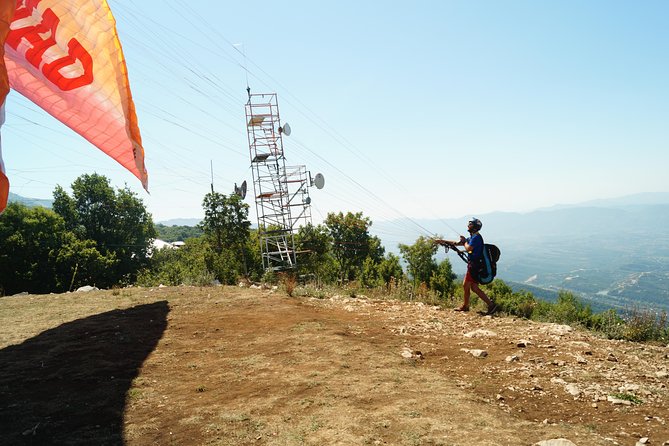 Paragliding Tandem Experience From Dajti Mountain - Tandem flight setup: what happens when you meet the pilot