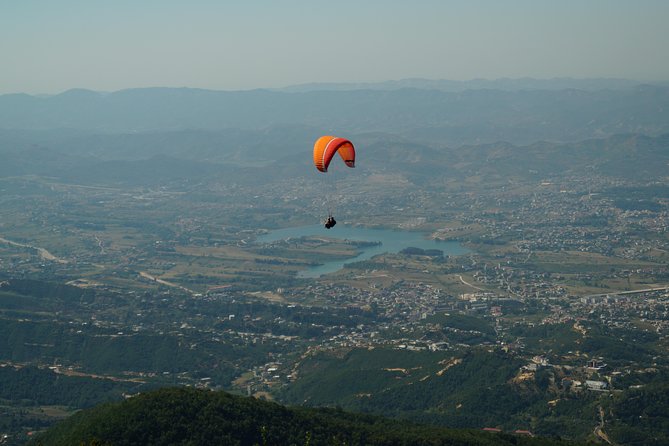 Paragliding Tandem Experience From Dajti Mountain - Landing and heading back down: what to expect after touchdown