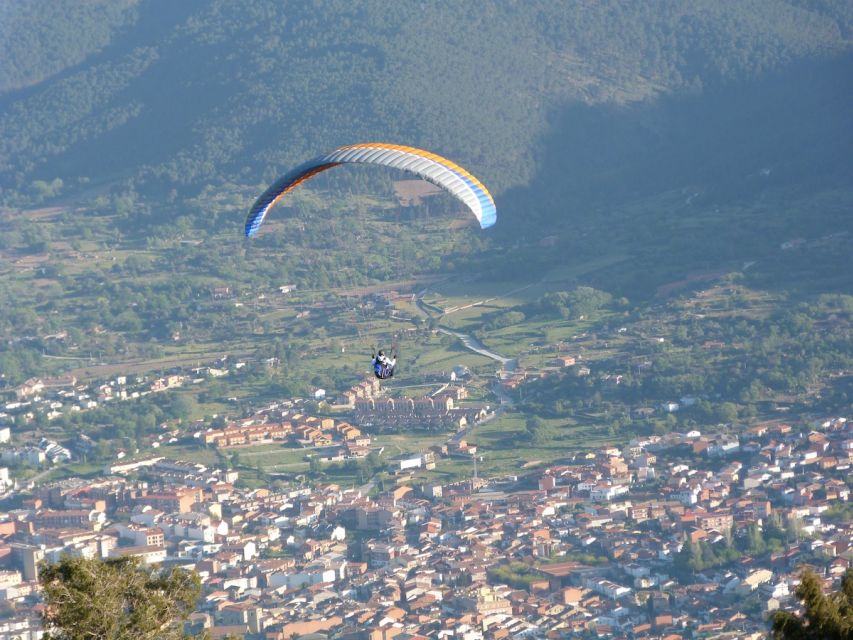 Paragliding Tandem Flight from Madrid - Getting the most from the moment: the passenger mindset