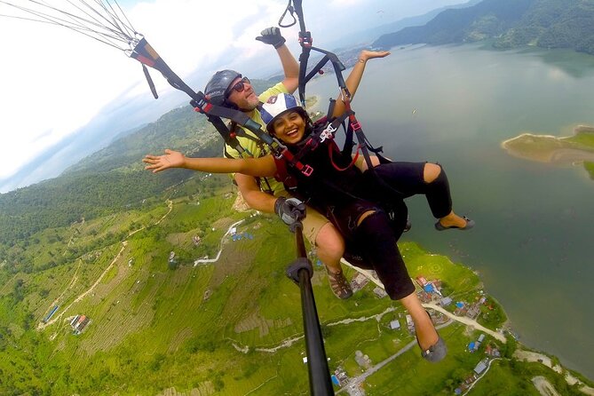 Paragliding Tandem Flight from Pokhara with Photos and Video - Flying Over Pokhara: Annapurna Views From Above Phewa Lake