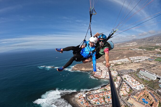 Paragliding Tandem Flight in Tenerife South ADRENALINE! - Getting Ready: Gear Checks, Safety Briefing, and First-Time Confidence