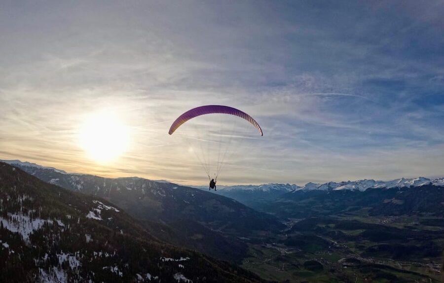 Paragliding Tandem Flight Kronplatz Dolomites Alps - Viewpoint time: a 20-minute guided moment (before takeoff)