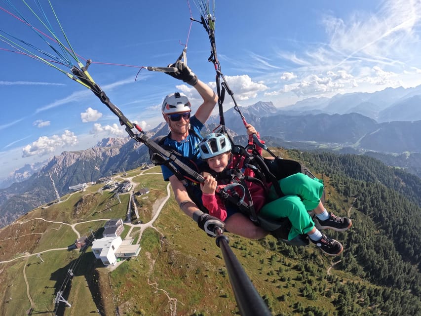 Paragliding Tandem Flight Kronplatz Dolomites Alps - Landing and returning: how the wrap-up feels