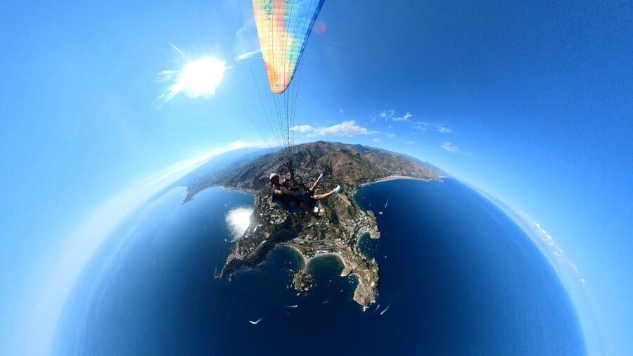 Paragliding Tandem Taormina + Video/Foto e GoPro + Acrobazia - Why Tandem Paragliding Over Taormina Feels Like Real Sicily
