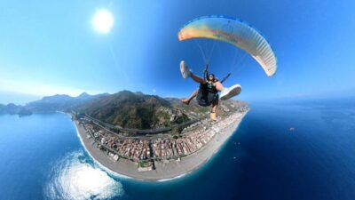 Paragliding Tandem Taormina + Video/Foto e GoPro + Acrobazia - Meeting at Via Francesco Durante and Getting Moving