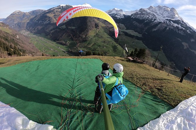 Paragliding Tandemflight Lucerne - Engelberg - Brunni-Bahnen, Engelberg Abbey, Sarnen, and the scenic “in-between”