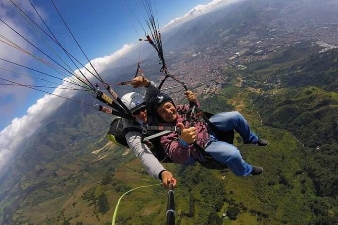 Paragliding Tour from Medellin with Transportation and Videos HD - Hotel Pickup, Air-Conditioned Comfort, and a 10:00 am Start